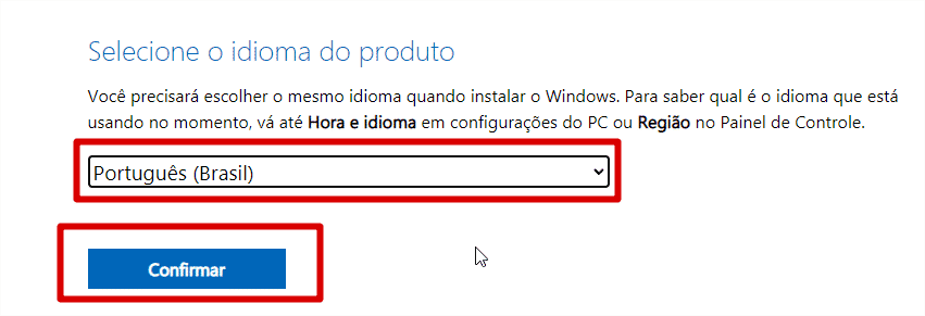 Idioma do Windows 11