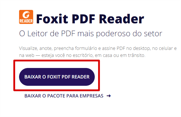 Baixar Foxit PDF Reader