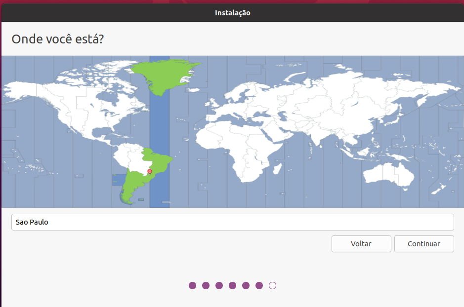 Fuso horário Ubuntu