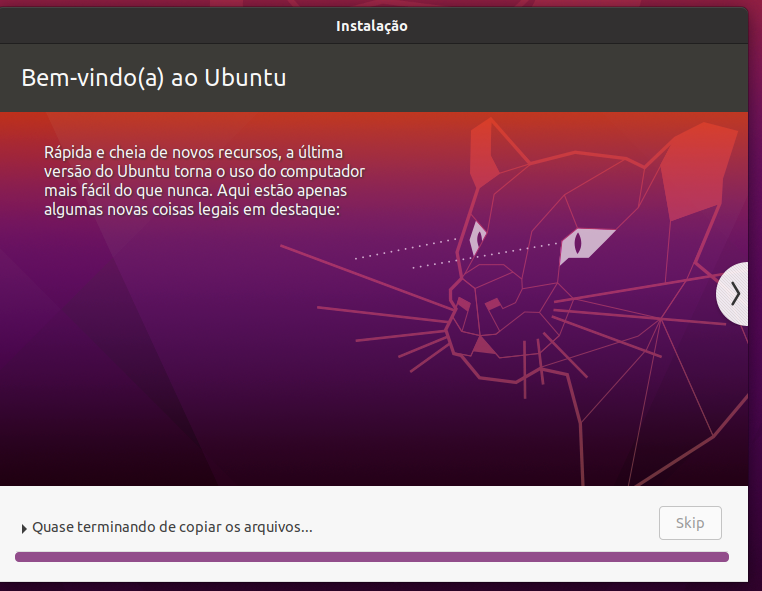 Instalação Linux Ubuntu