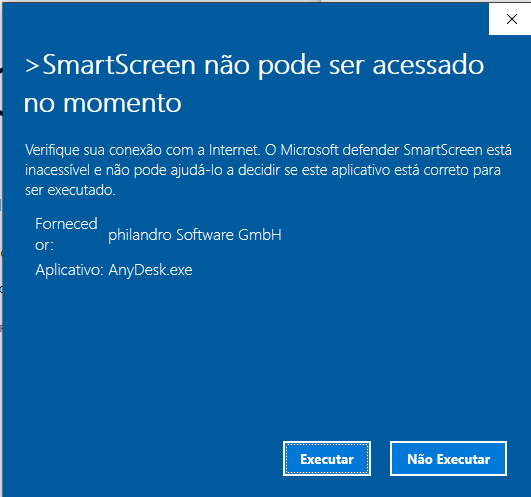 SmartScreen AnyDesk